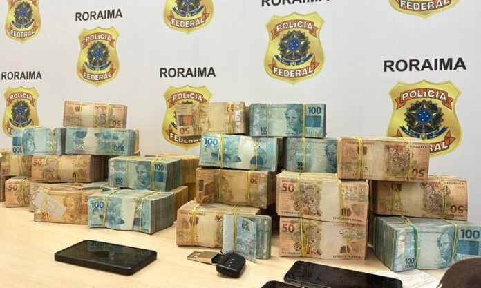 As diligências realizadas pela PF apontam que a quantia apreendida tinha como destino Rorainópolis/RR Polícia Federal (PF) crime