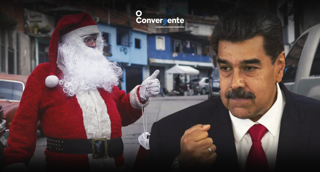 Nicolás Maduro deu início ao “Natal antecipado” na Venezuela, na última terça-feira (1°). O evento, segundo ele, deve durar até o dia 15 de janeiro de 2025, dias após sua 