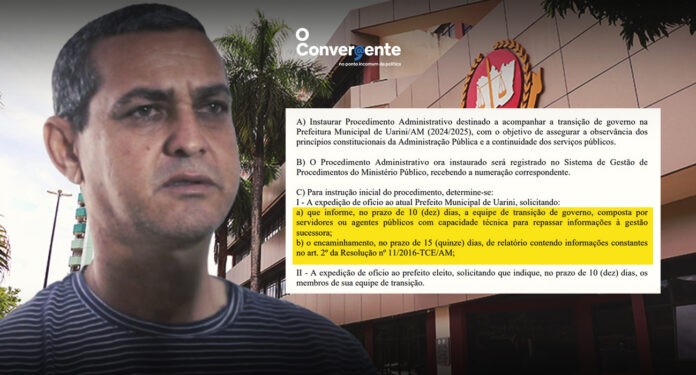 capa uarini prefeito Uarini