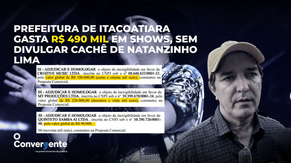 Prefeitura de Itacoatiara gasta R$ 490 mil em shows, sem divulgar cachê ...