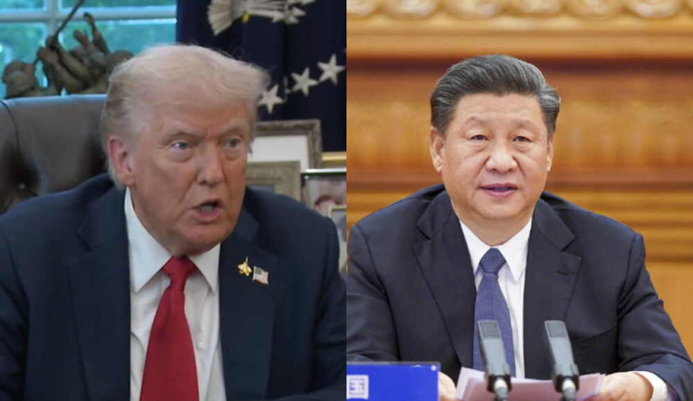 Trump e Xin Jinping