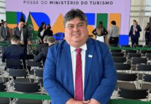 Em agenda nacional, David Reis prestigia posse do ministro do Turismo e destaca potencial do Amazonas