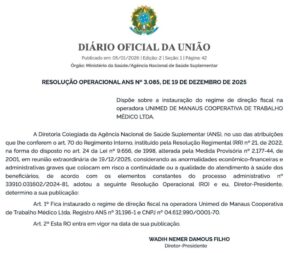 Resolução ANS - Unimed Manaus