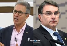 Romeu Zema recusa ser vice de Flávio Bolsonaro e mantém pré-candidatura à Presidência