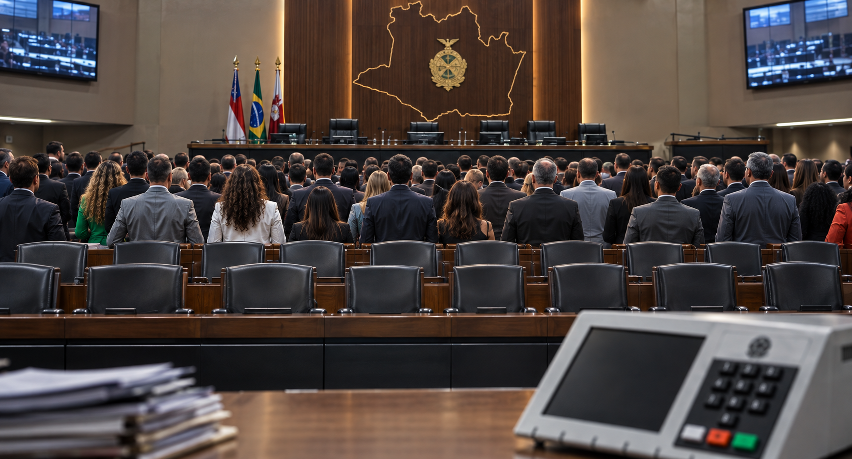 Imagem produzida com ajuda de IA / O Convergente
