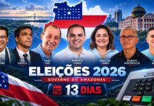Contagem regressiva: sete candidatos entram nos últimos 13 dias da disputa pelo Amazonas