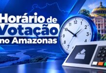 Eleições 2026: confira os horários de votação em Manaus e no interior
